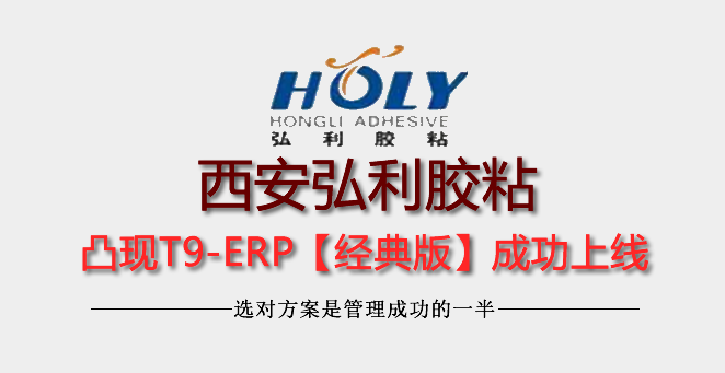 西安弘利印刷，5年凸现T9-ERP忠实客户